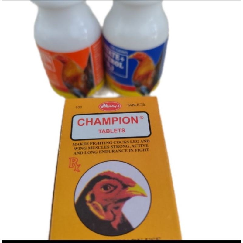 Multivitamin calcium lactate champion vitamin ayam aduan rawatan