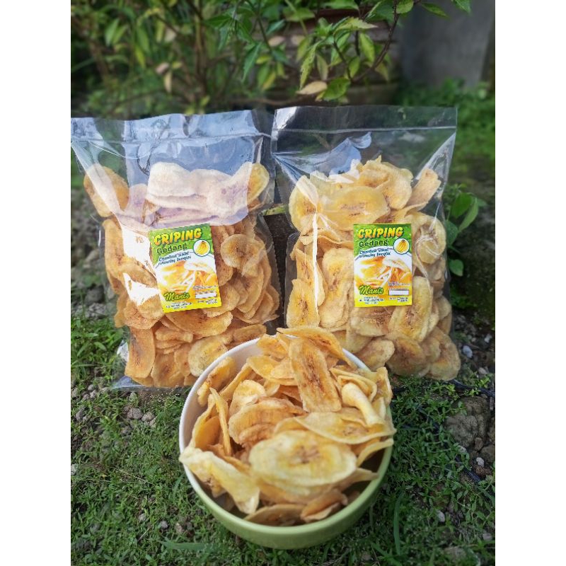 

Keripik pisang Kepok 250