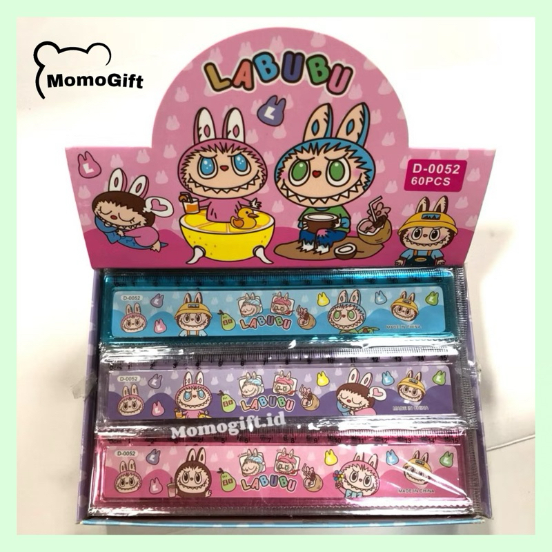 

Penggaris Transparan Karakter 15 Cm Labubu Capybara Lucu