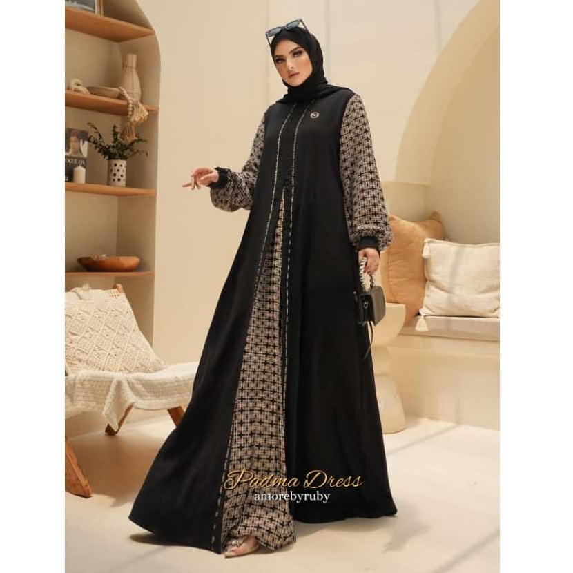 Padma dress Amore ruby - Gamis Amore ruby - Padma Amore