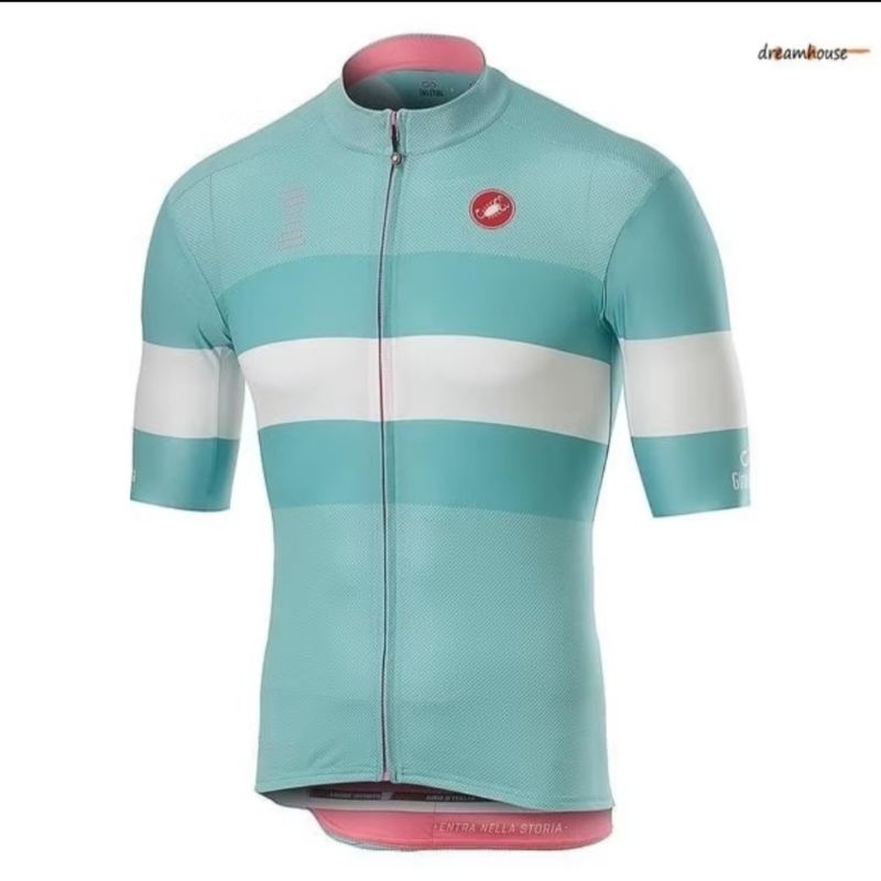 Castelli baju jersey sepeda lengan pendek mtb roadbike
