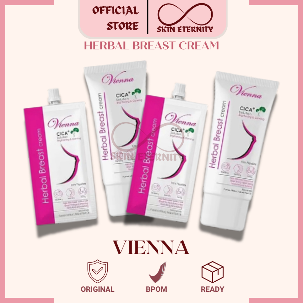 VIENNA BPOM HERBAL BREAST CREAM WITH PUERARIA MIRIFICA ORIGINAL