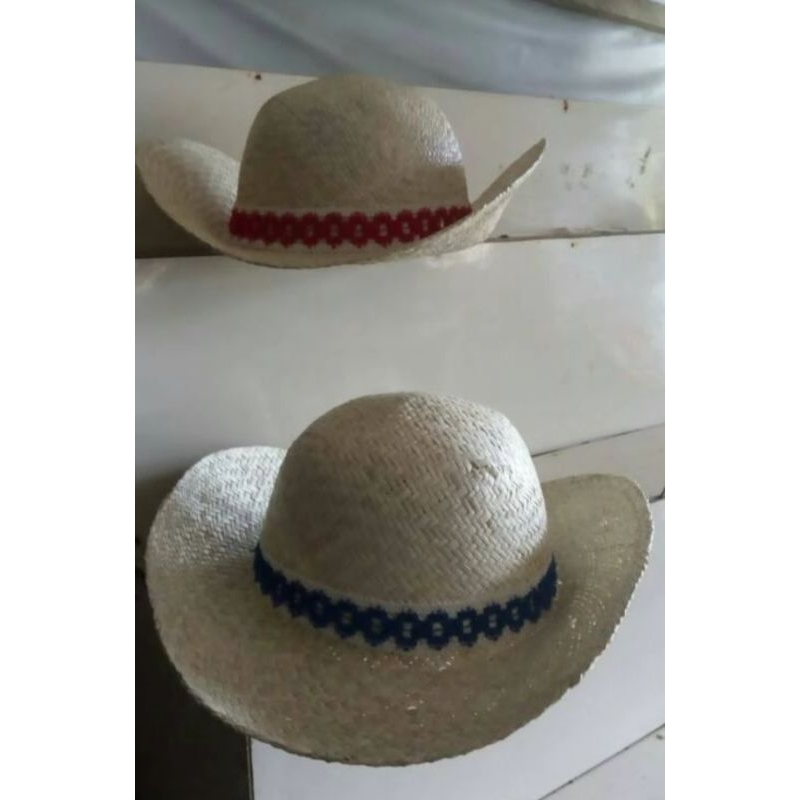 TOPI KOBOI WANITA / TOPI COWBOY ANYAM PANDAN