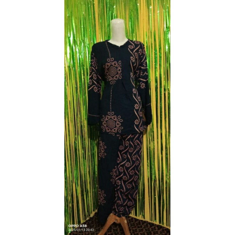 onesett setelan atas bawah setelan batik panjang setelan batik Pekalongan