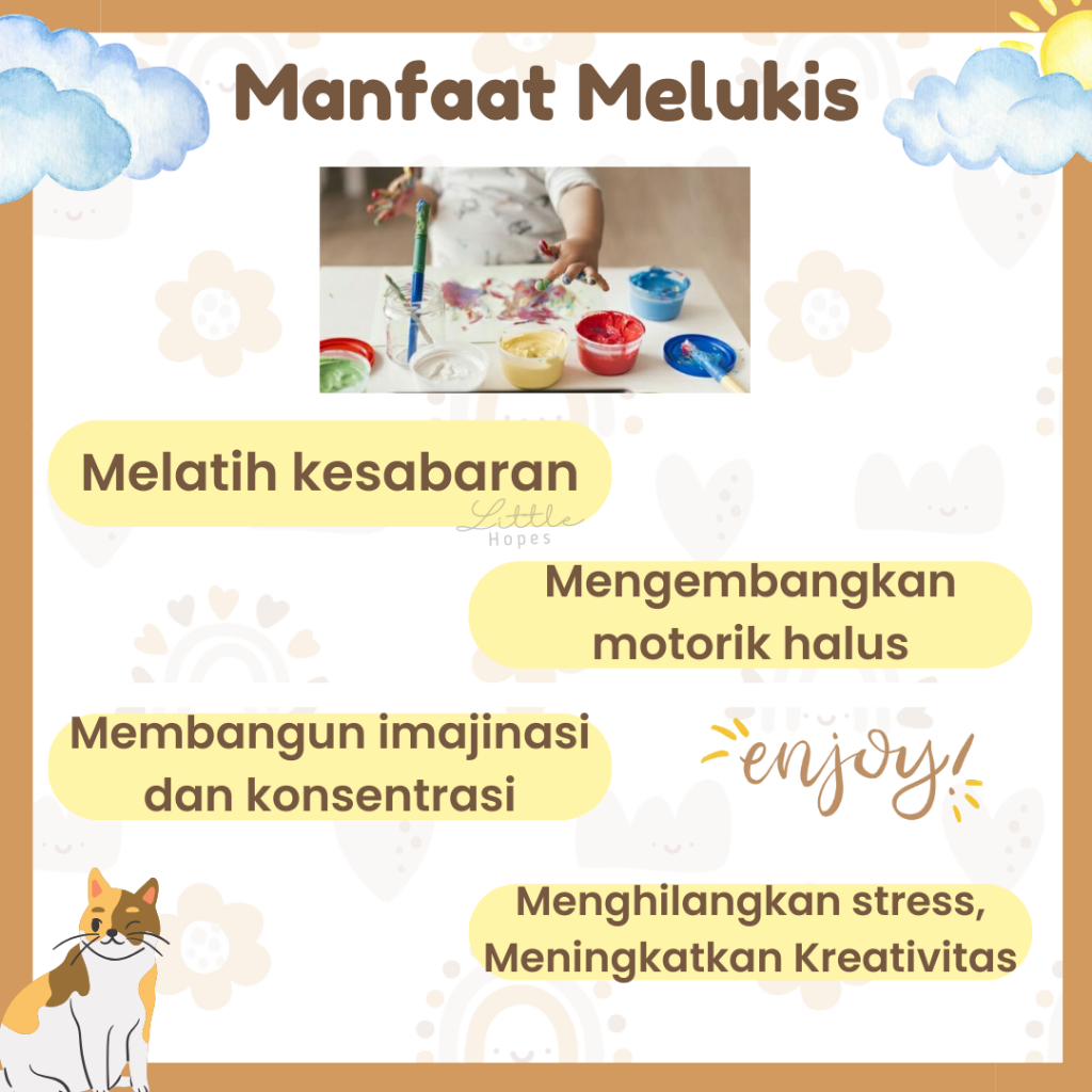 

HJK PAINT BY NUMBER 20x20 CM Canvas Painting Sanrio Karakter Kit Canvas Frame Lukis Mudah Aktivitas
