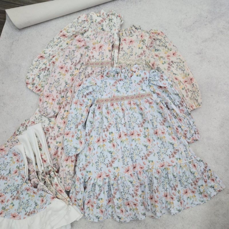 Floral Dress + HIJAB