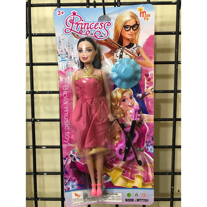 Mainan anak Cewek Barbie Princes Biola