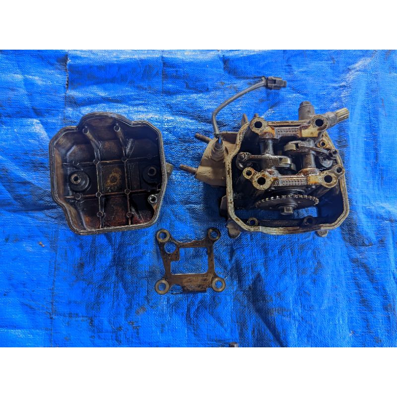 blok head / blok cyilinder full isi Yamaha Vega force injeksi pnp Jupiter z1 kode 1FD original cabut