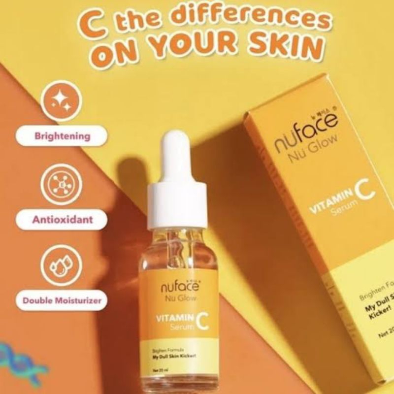 Nuface Serum Vitamin C 20ml Nuface Nu Glow