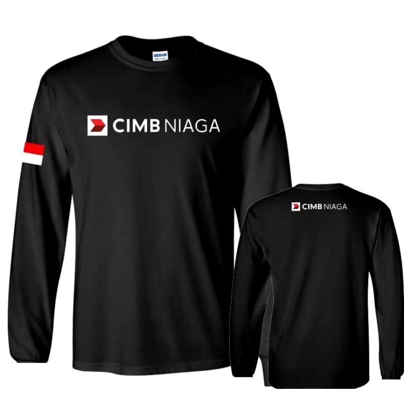 Kaos bordir CIMB niaga t-shirt CIMB niaga kaos CIMB niaga kaos oblong CIMB niaga kaos katun CIMB nia