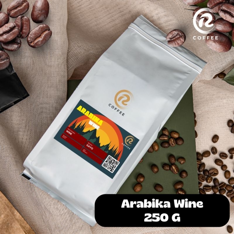 

Kopi Arabika Gayo Wine Process 250 Gram, Roasted Bean/Bubuk Kopi