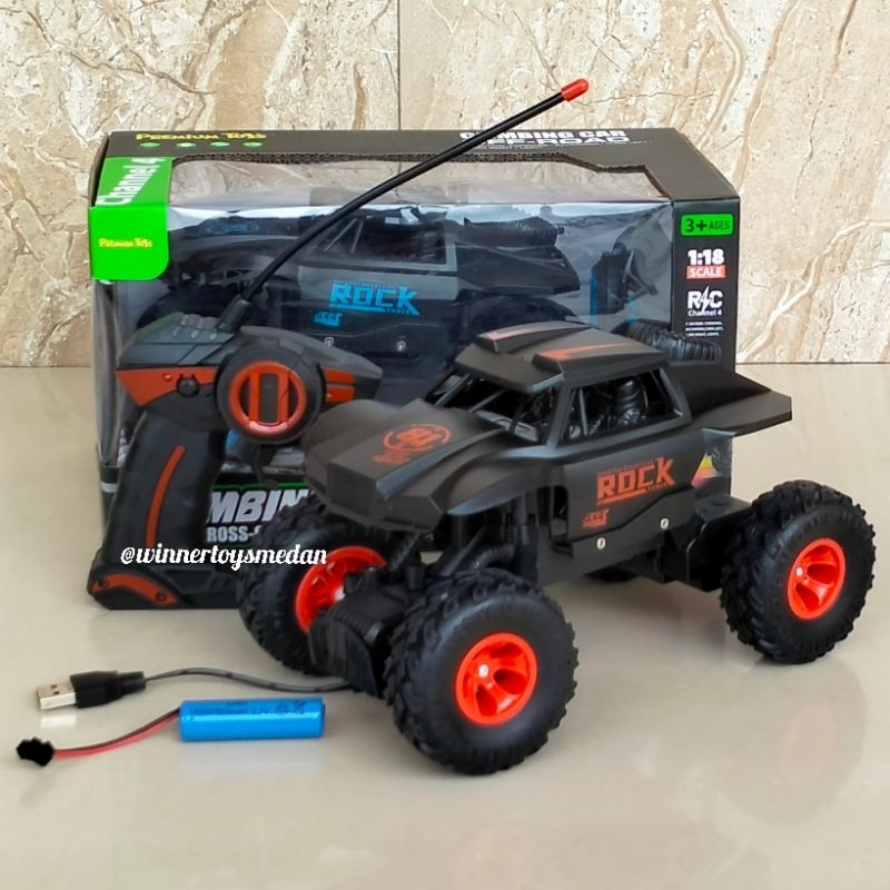 Mainan Mobil Rc Climbing Car Cross Country 4x4 / Off-road Rc Car / Mobil Jeep Remote Control