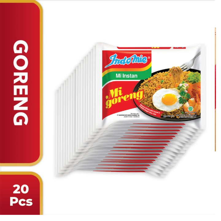 

Indomie Mi Goreng Spesial 85 gr ( 20 Pcs )