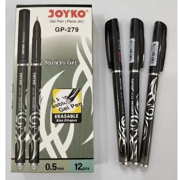 

(ecer) Erasable Gel Pen/Pulpen yang bisa di hapus Joyko GP-279