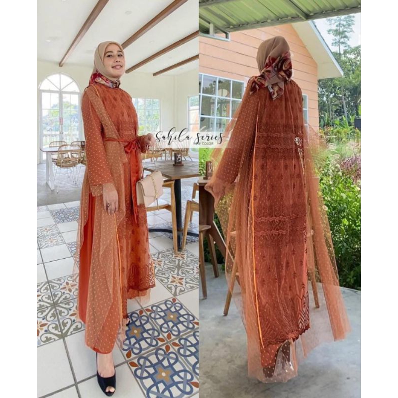 Rayapari Indonesia - Sahila Dress Terakota