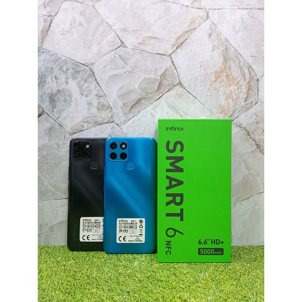 Infinix Smart 6 NFC Ram 3/32 Second Fullset