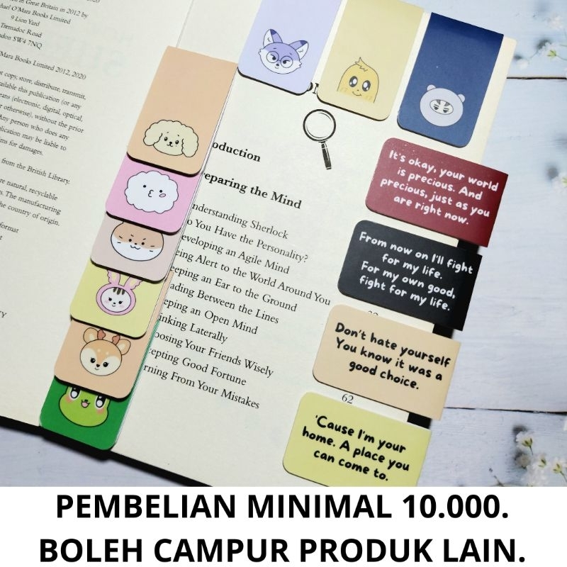 

Magnetik bookmark/ pembatas buku magnetik Seventeen SVT Miniteen version