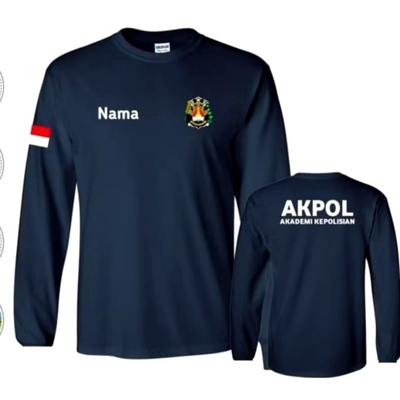 kaos oblong akpol kaos oblong akademik kepolisian seragam akpol pakaian kerja akpol pakaian dinas ak