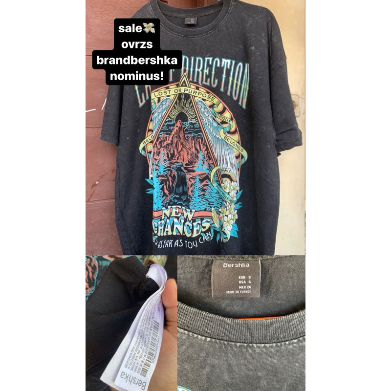 Kaos Oversize vintage Bershka