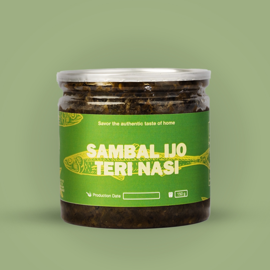 

SaltyEats - Sambal ijo teri nasi 150g