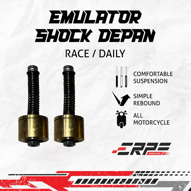 EMULATOR SHOCK DEPAN ROAD RACE / DRAG RACE / SPEEDING