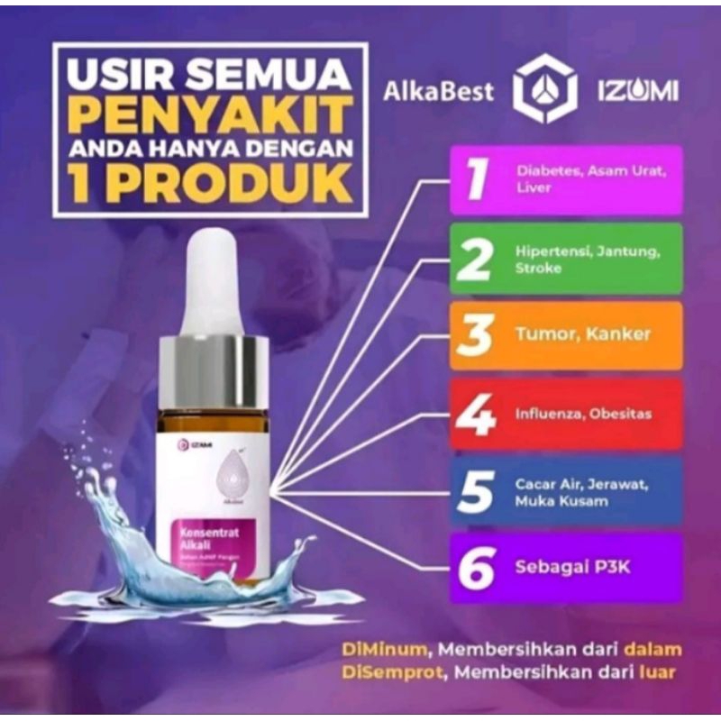 

(Best Seller) Izumi Alkabest Kosentrat Alkali Bahan Aditif Pangan
