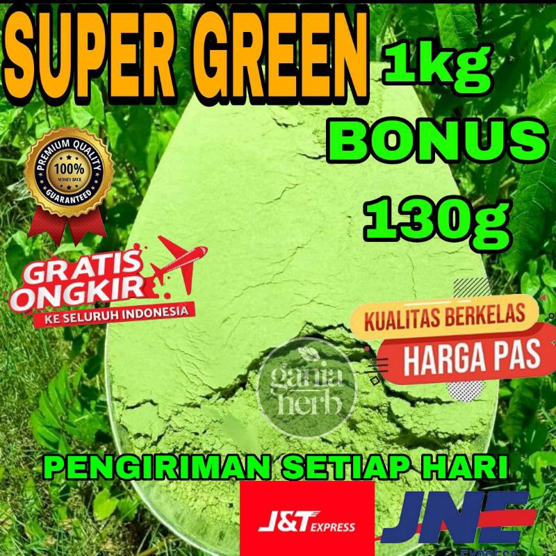 

GREEN S+/A+ BUBUK HIJAU HALUS GREEN NANO