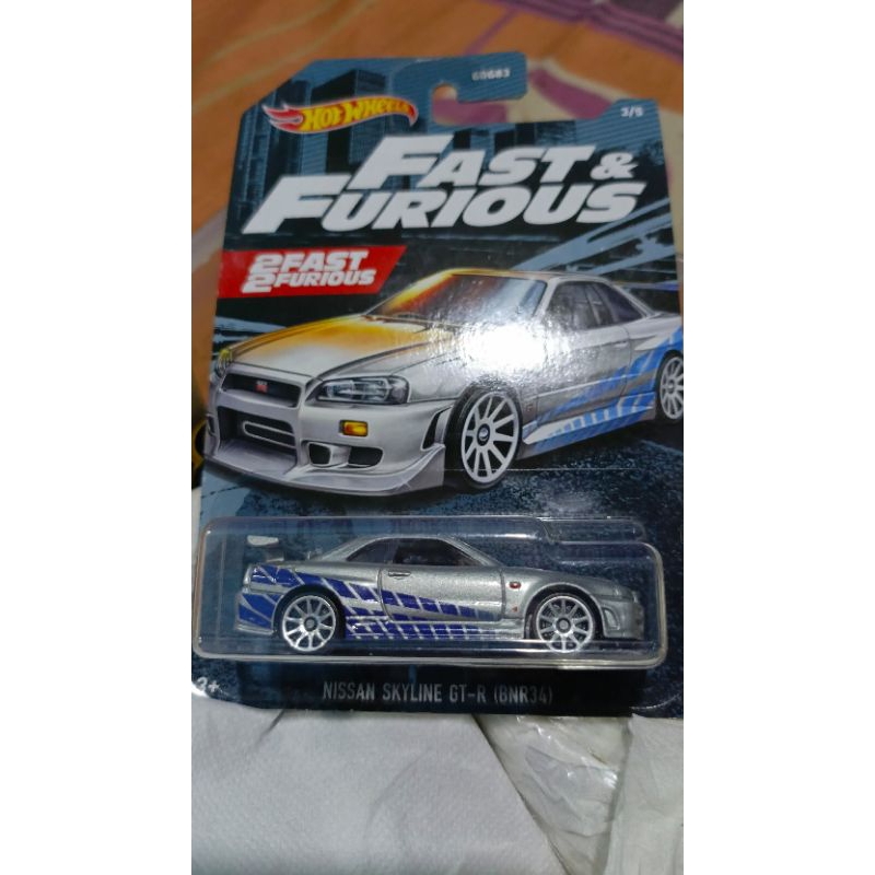 Hot wheels fast and furious
