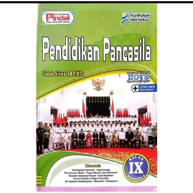Buku LKS PKN Kelas 9 SMP/MTS Semester 2 Kurikulum Merdeka