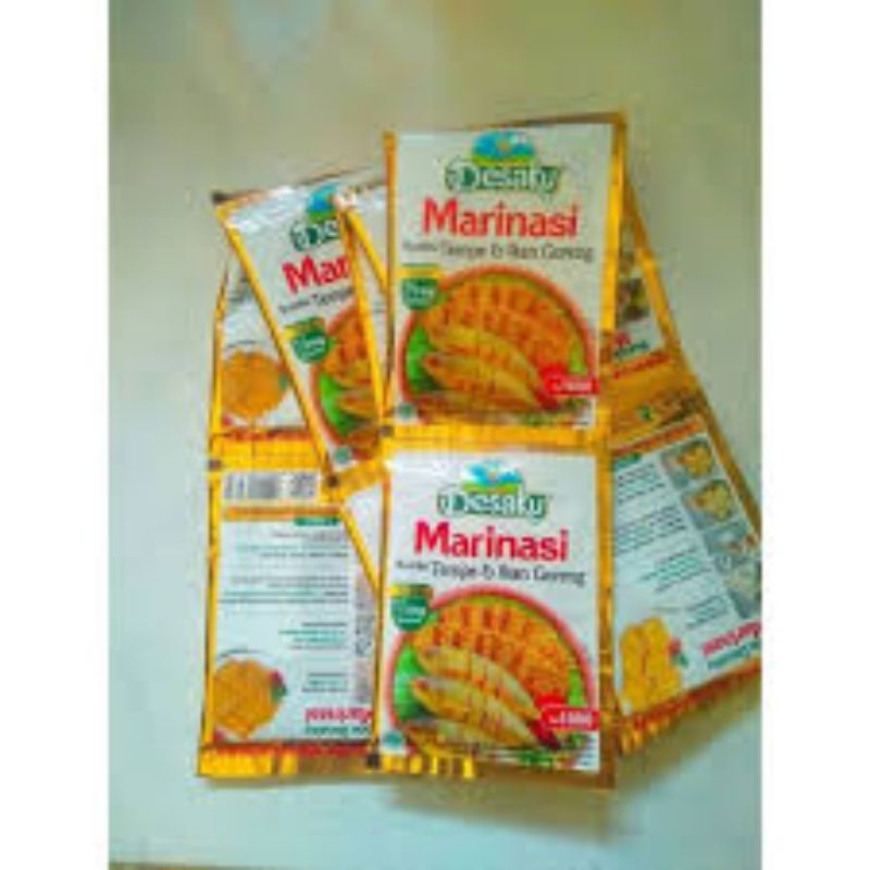 

Desaku Marinasi bumbu tempe ikan renceng