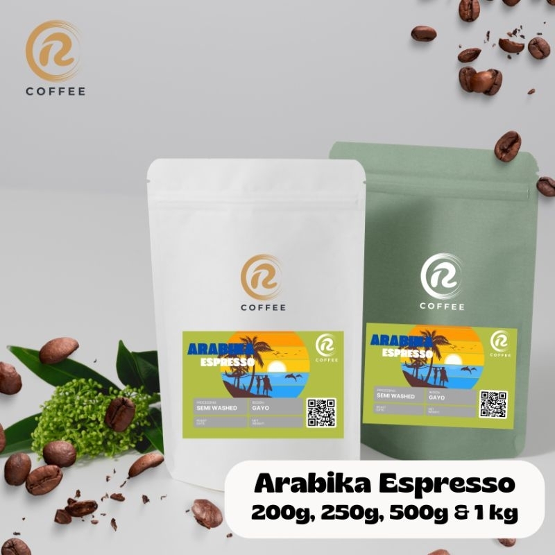 

Kopi Arabika Gayo Espresso, Roasted Bean/Bubuk Kopi