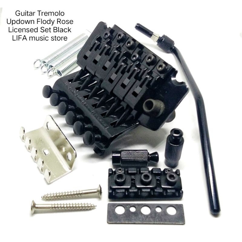 Guitar Tremolo Updown Flody Rose Licensed Set Black