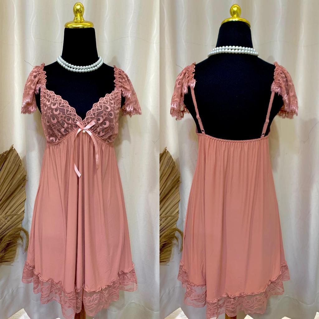 LindaGalz AVERY Sexy Lingerie Jumbo Big Size Baju Tidur Sexy 1586 Baju Haram Wanita Lingerie Wanita