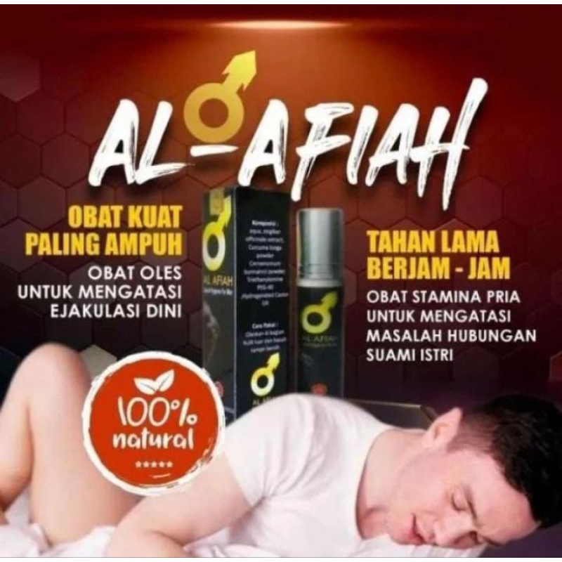 Al afiah Oles Pasutri Alafiah Al-afiah Al-afiaah Pria Dewasa Tahan Lama