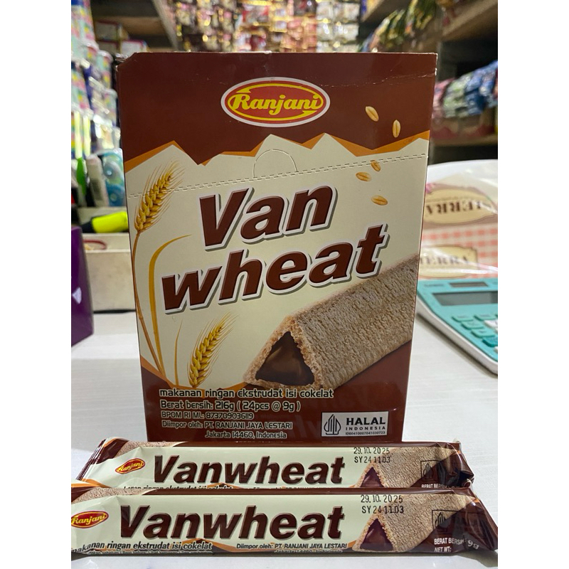 

Van wheat snack sereal isi 24pcs