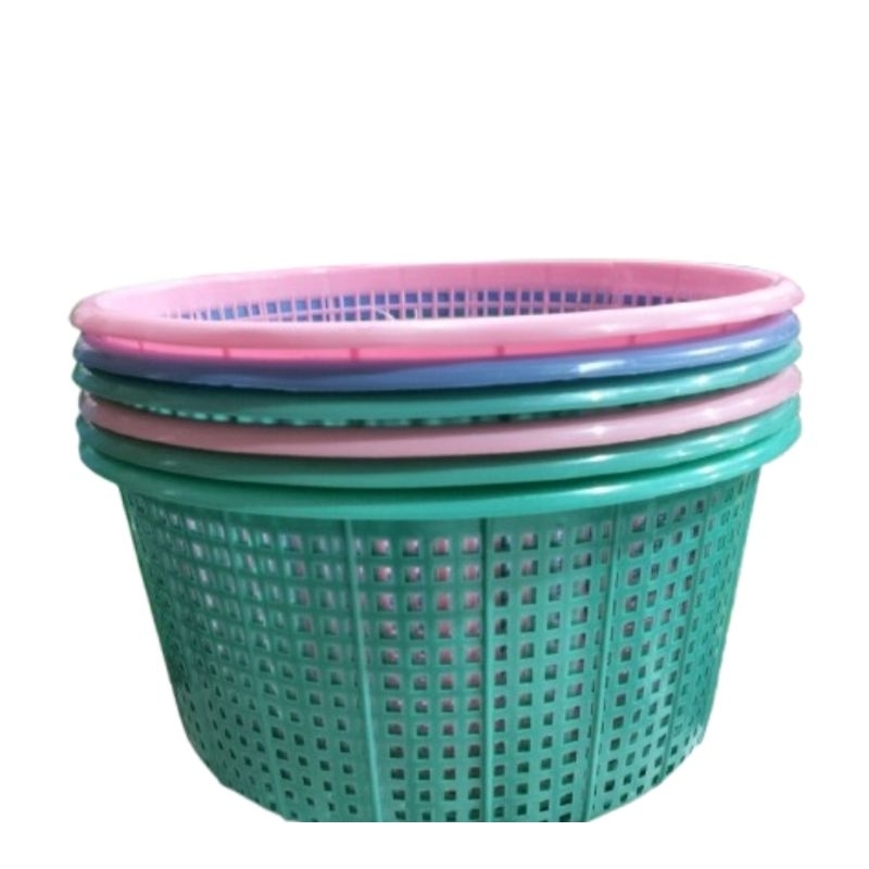 (2pcs) Wakul Telur Loli Pop /Wakul Bulat Plastik/Keranjang Telur Plastik Murah/Wakul Warna Kecil