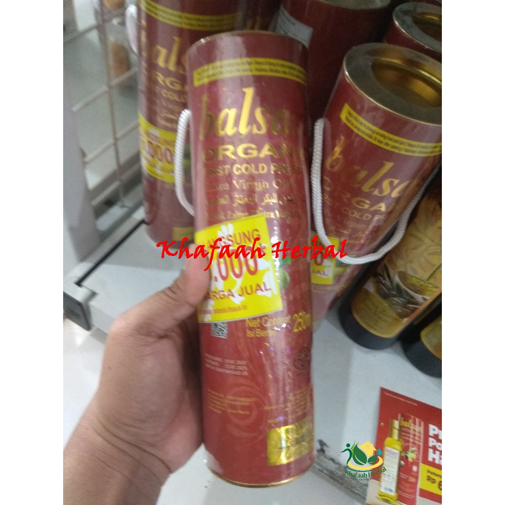 

Minyak Zaitun Balsari Extra Virgin Organic Penurun Trigliserida 250ml