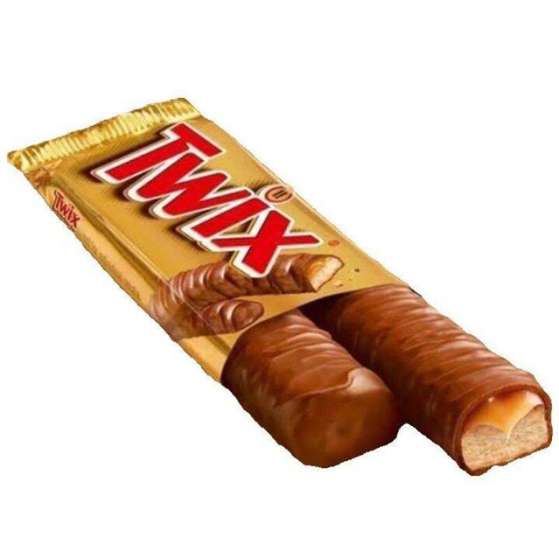 Coklat batang twix satuan