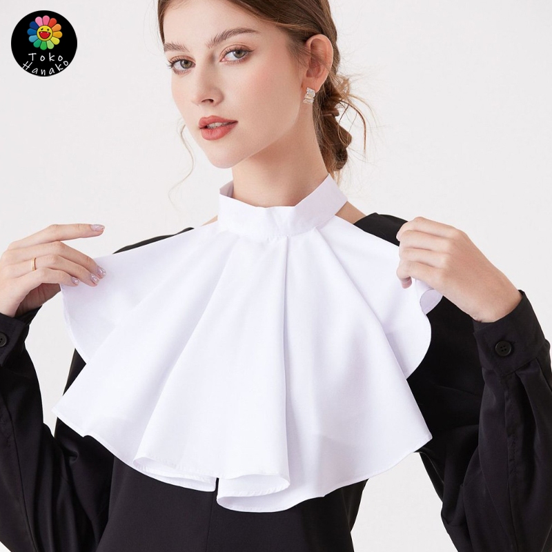 Kerah Palsu Fake Collar Korea Pria Wanita Setelan Yang Cocok