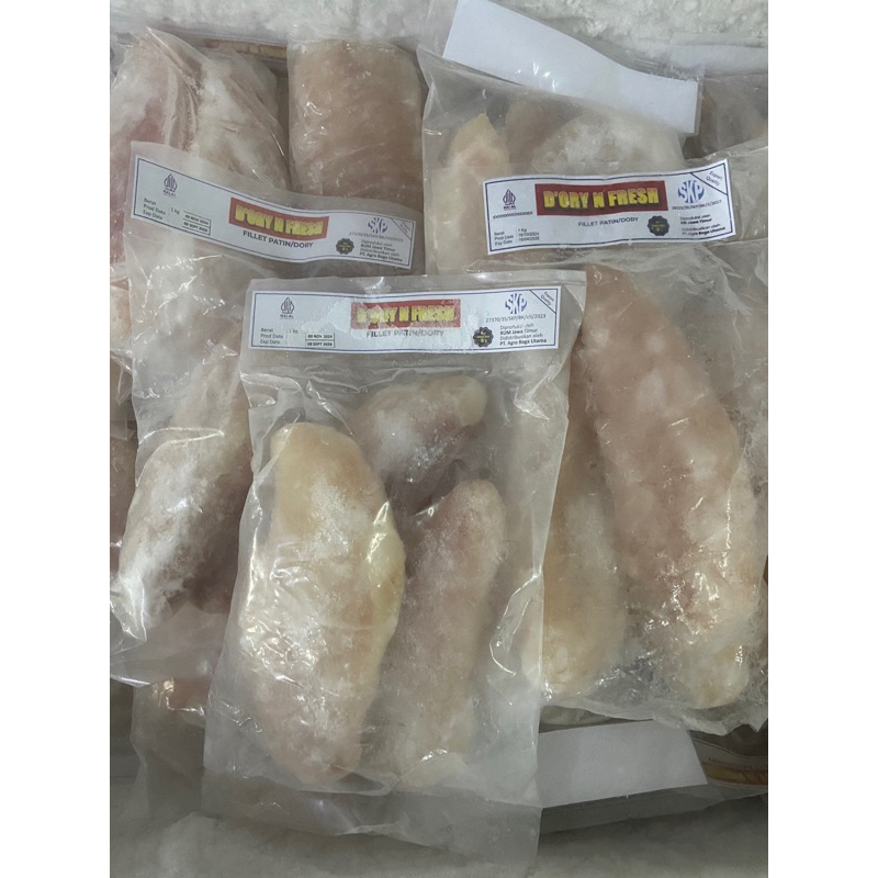 

Fillet Dory (Merk Dory n Fresh) 1Kg