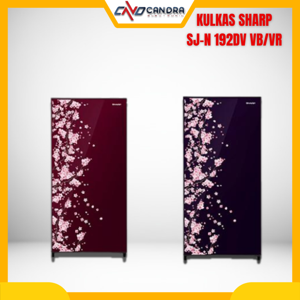 Kulkas Satu Pintu Sharp SJ-N 192DV VB/VR/Kulkas 1 Pintu Sharp