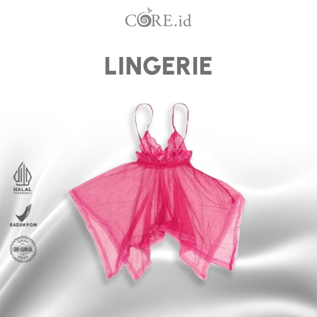 Lingerie Murah Sexy Renda Tembus Pandang Sexy Baju Tidur Wanita Warna Random