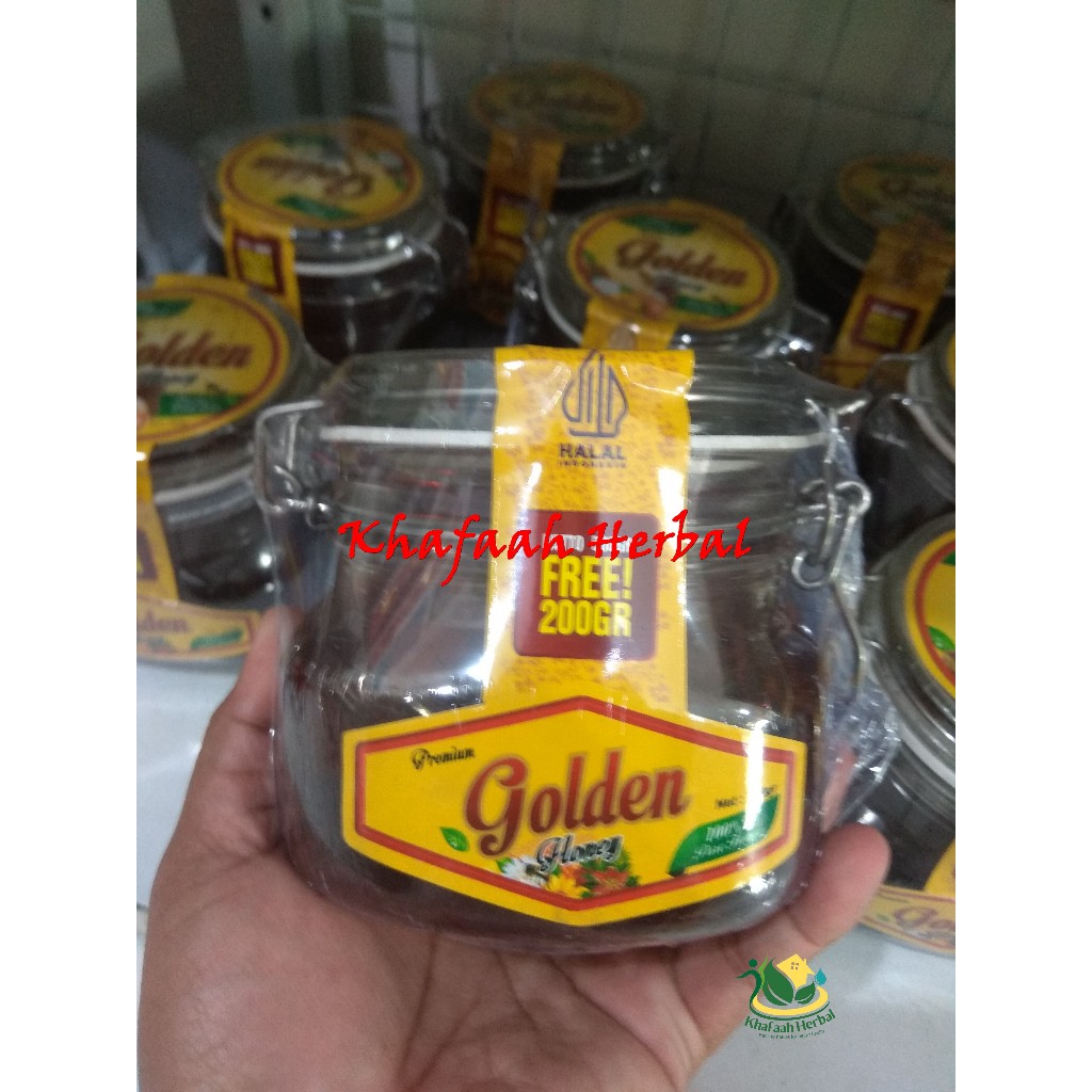 

GOLDEN HONEY Madu Golden Shifa Syifa Honey 500gr (Free 200gr) Natural Honey