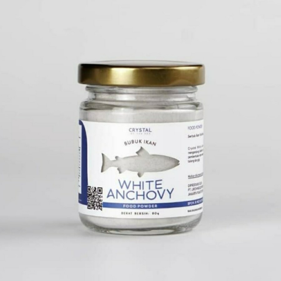 

Crystal Food Powder White Anchovy 80 gr