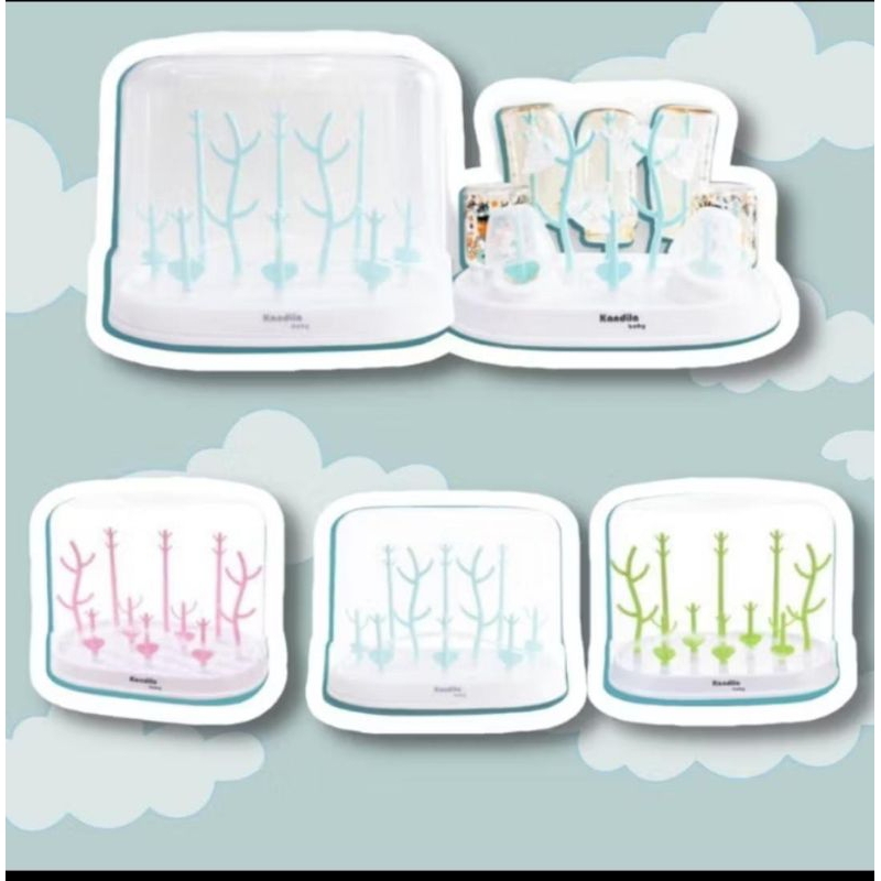 Kandila Baby Drying Rack Rak Pengering Botol Susu Bayi HB5004