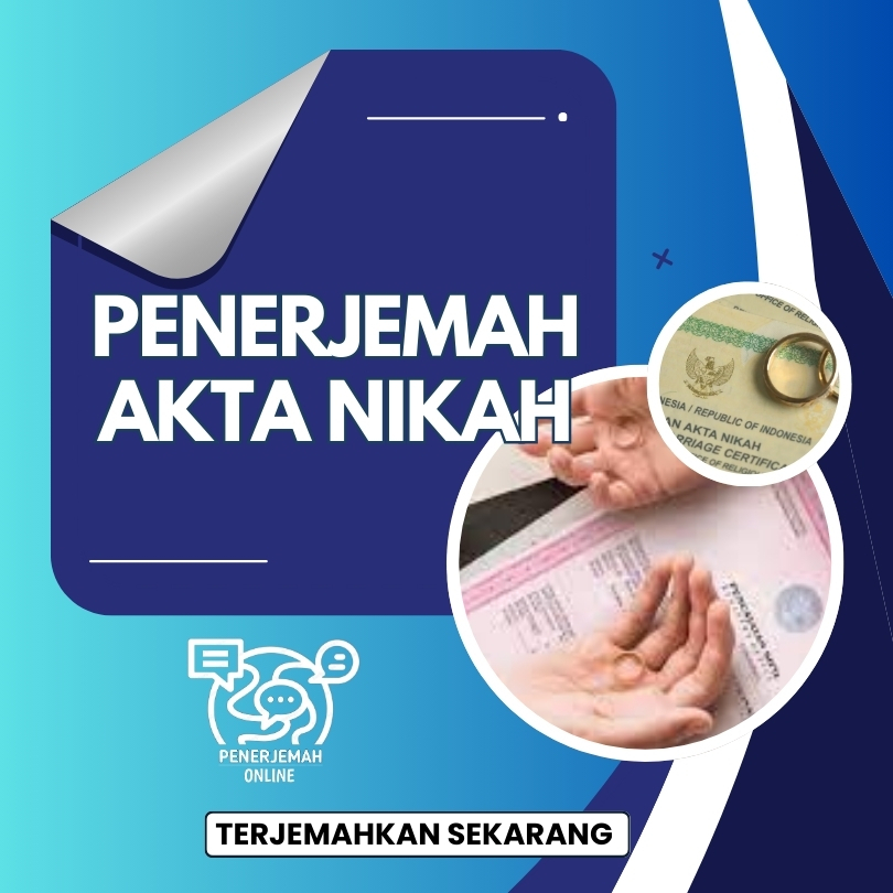 Jasa Penerjemah Akta Nikah