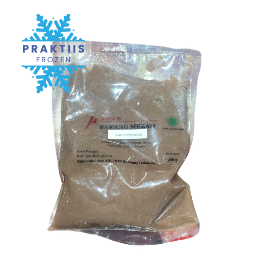 

MICRON BAWANG MERAH GILING 250GR / BUMBU MASAK HALUS
