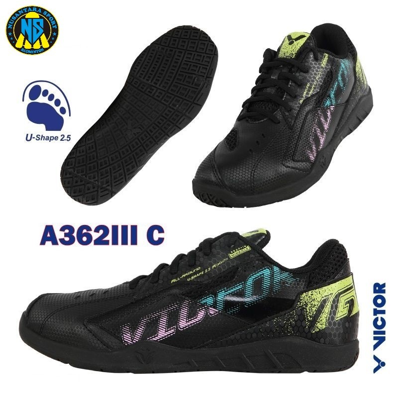 Sepatu Badminton VICTOR A362III / A 362 III C / A-362 C ORIGINAL