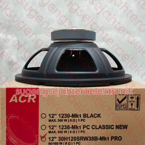 Speaker ACR PRO WOFER 12 inch 30H120SRW38B - MK 1 Original