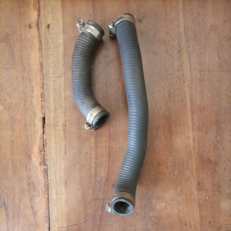 SELANG RADIATOR PLUS KLEM SET NINJA RR OLD
